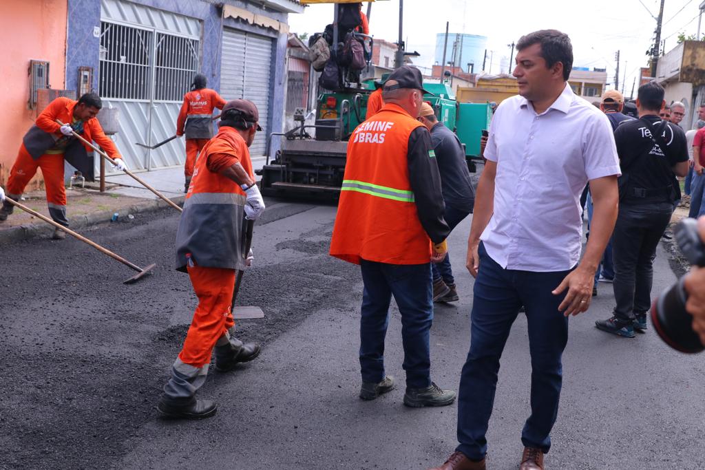 Wilson Lima E David Almeida Vistoriam Obras Da Parceria Entre Estado E