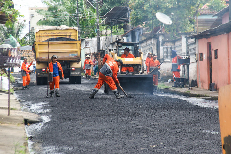 Prefeitura De Manaus Intensifica Os Trabalhos De Infraestrutura Na Zona