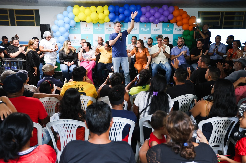 David Almeida Reinaugura Escola Na Zona Rural De Manaus Que Estava H