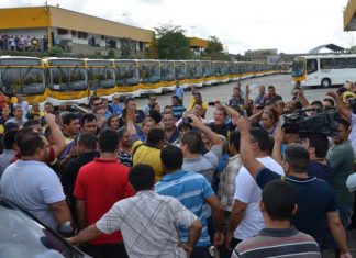 Rodoviários de Manaus ignoram determinação da Justiça e confirmam greve para esta terça, e o lance aqui não é o "Diesel"