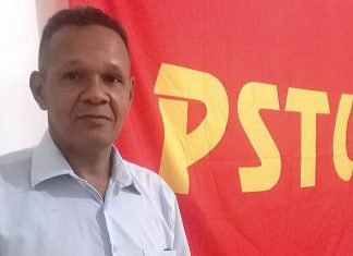 PSTU confirma o nome de Sidney Cabral ao Governo do Amazonas, nas eleições de outubro