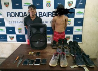 Polícia apreende adolescente infrator e recupera objetos roubados e prende ‘dono de boca’ por receptação em Tefé