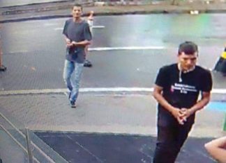 Dupla invade shopping e atira em loja durante tentativa de roubo, em Manaus