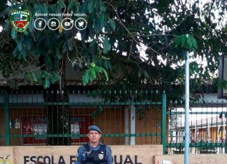 Polícia Militar realiza ronda escolar em escola da zona oeste de Manaus
