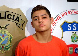 Polícia Civil prende jovem marginal pilantra que alvejou policial militar no rosto durante roubo em loja, no bairro Alvorada 2