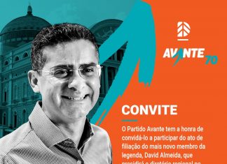 Filiação de David Almeida ao Avante, acontece nessa quinta (23)