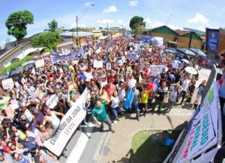 Fectam pede a prisão de lideres e o fim da greve dos professores