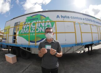 Carreta Vacina Amazonas fecha primeiro dia na zona oeste com quase 800 doses aplicadas