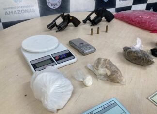 Operações deflagradas por agentes da SSP-AM tiraram de circulação mais de 200 armas de fogo em 2021