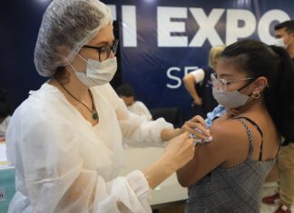 Vacinômetro: Amazonas já aplicou 5.442.343 doses de vacina contra Covid-19 até esta segunda-feira (03/01)