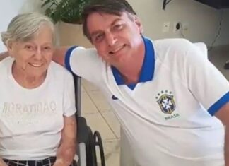Urgente: Aos 94 anos, mãe de Jair Bolsonaro morre no interior de São Paulo