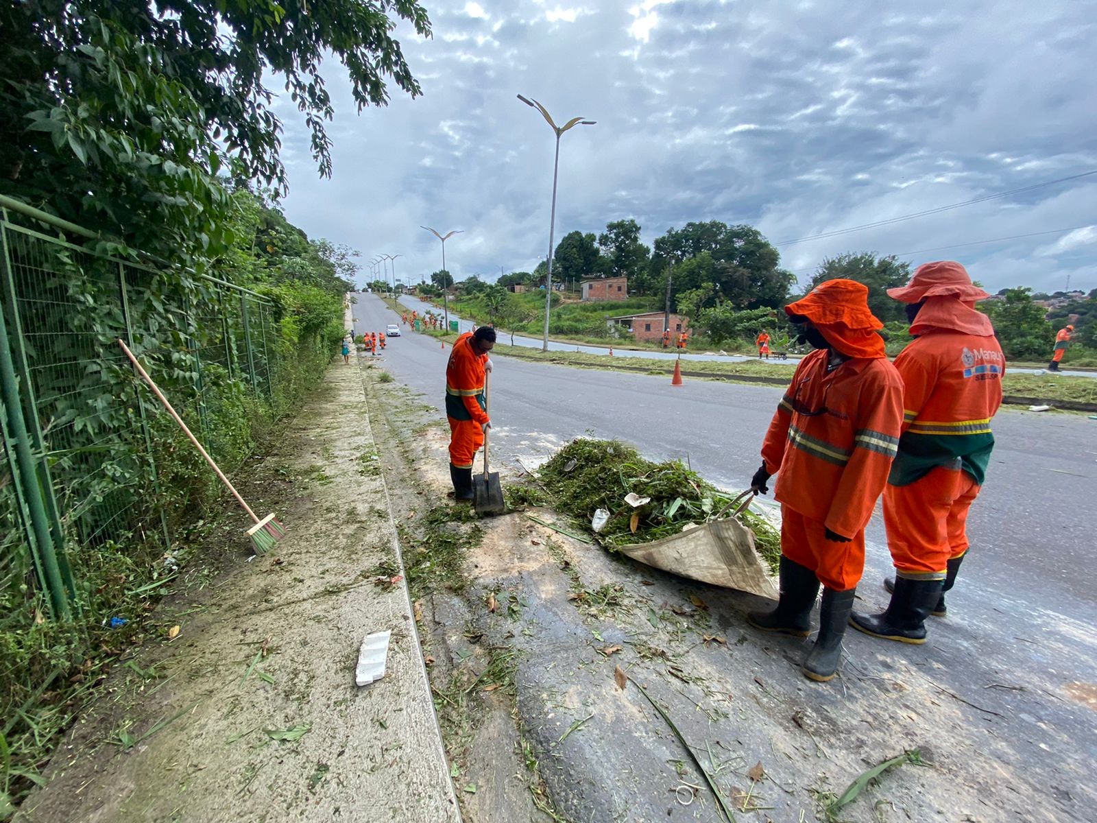 Avenida Margarita recebe serviços da Prefeitura de Manaus nesta quarta-feira, 19/1 - Chumbo Grosso