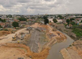 Obras complementares do Prosamin+ no Igarapé do 40 avançam, apesar das chuvas