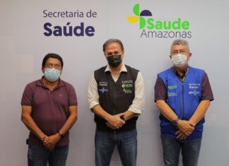 SES-AM reforça compromisso com saúde do interior em encontro com representante de Barreirinha