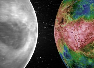 NASA registra as primeiras imagens de Vênus em luz visível