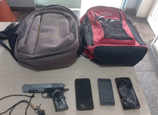 PMAM detém dupla em flagrante após roubo a uma motocicleta na zona norte