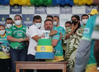 Em Autazes, Wilson Lima inaugura ramais e anuncia investimentos de mais de R$ 28 milhões