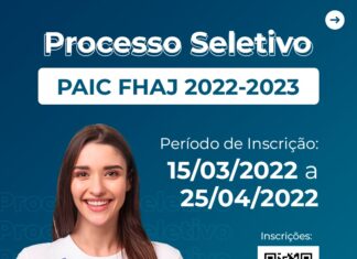Aberta as inscrições para processo seletivo de novos projetos no PAIC – FHAJ