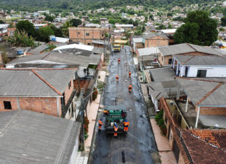 Prefeitura intensifica obras de recapeamento asfáltico em diversos bairros de Manaus