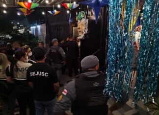 Casas de festas de lojas de conveniência são vistoriadas pela CIF