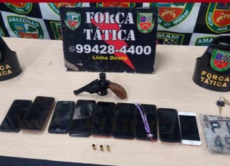 Durante patrulhamentos ostensivos realizados pela PMAM no fim de semana, 36 pessoas foram presas em Manaus