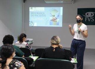 FVS-RCP realiza capacitação para fortalecer o controle de infecção hospitalar e promover a segurança do paciente