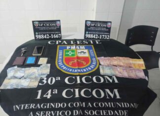 Durante ações na capital, PMAM realiza prisão de cinco homens por diversos crimes