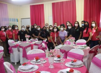 Sejusc realiza ação alusiva voltada para mulheres assistidas do Cream