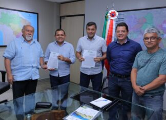 Wilson Lima assina convênio de R$ 11,2 milhões para recuperar sistema viário de Novo Aripuanã
