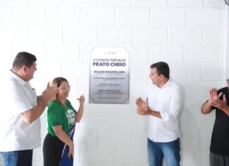 Wilson Lima reinaugura cozinha popular do programa Prato Cheio no bairro Alfredo Nascimento