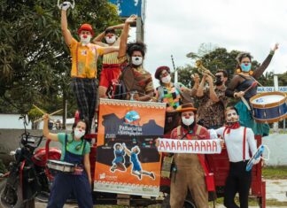 Projeto ‘Palhaçaria Navegante’ desembarca nos municípios de Beruri, Anamã e Caapiranga