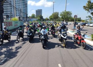 Bolsonaro confirma participação em “passeio de moto”, em Manaus, e vai chegar sábado vindo do Pará