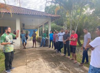Comunitários da RDS do Juma participam de formação de guia de pesca e beneficiamento de pescado