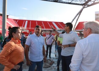 Obras do Bumbódromo de Parintins geram emprego e renda no município