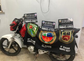 Polícia Militar recupera duas motocicletas com adulteração e detém um homem na zona leste