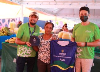 Em Parintins, 70 feirantes da Feira de Produtos Regionais da ADS recebem melhorias do Governo do Amazonas