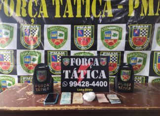 Em Autazes, Polícia Militar detém homem por posse de entorpecentes