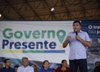 Em Coari, Wilson Lima inaugura Hemonúcleo, Prato Cheio e anuncia novas obras