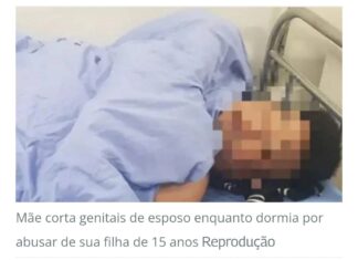 Mãe corta genitais de esposo enquanto dormia por abusar de sua filha de 15 anos
