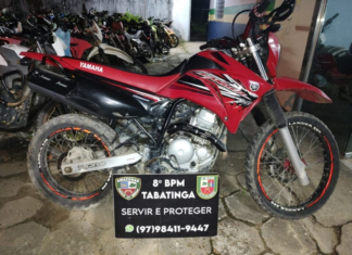 Polícia Militar prende casal e recupera motocicleta roubada em Tabatinga