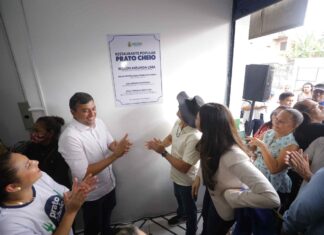 Governador Wilson Lima inaugura restaurante popular Prato Cheio no Riacho Doce, na zona norte de Manaus
