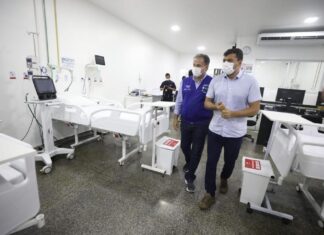 Wilson Lima amplia serviço de UTI no interior com a entrega de leitos no hospital de Tefé