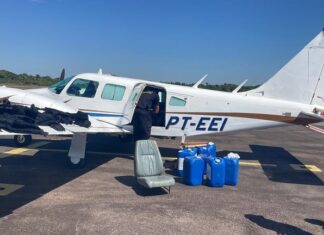 PF e FAB apreendem ouro em aeronave na cidade de Porto Velho/RO