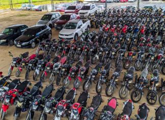 Leilão on-line do Detran-AM tem 80% dos veículos arrematados