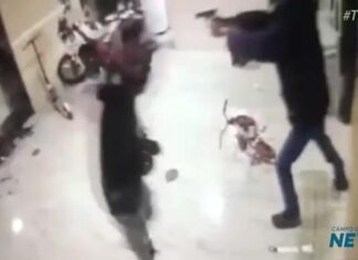 Vídeo mostra momento em que dupla invade casa e executa morador no Los Angeles