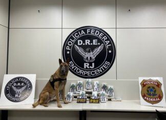 PF e PRF prendem 2 homens com 27 kg de pasta base de cocaína