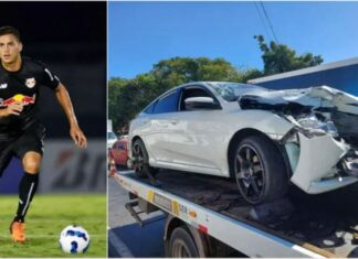 Após matar motociclista quando dirigia embriagado, jogador do Bragantino é liberado com pagamento de fiança de R$242 mil