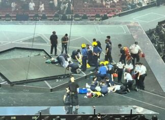 Erro humano ou negligência? Polícia apura queda de telão em boy band