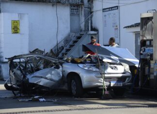 Morre motorista de carro que explodiu em posto