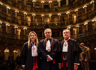 Novos dirigentes do TJAM tomam posse em cerimônia no Teatro Amazonas